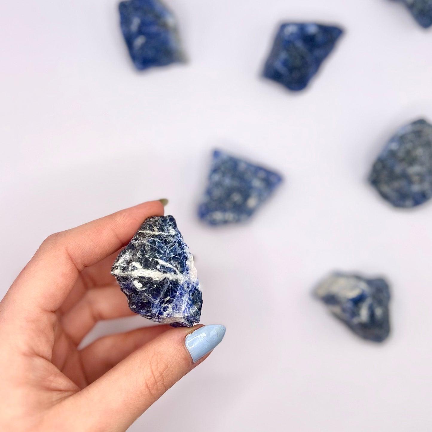 Sodalita masivo - White Shine