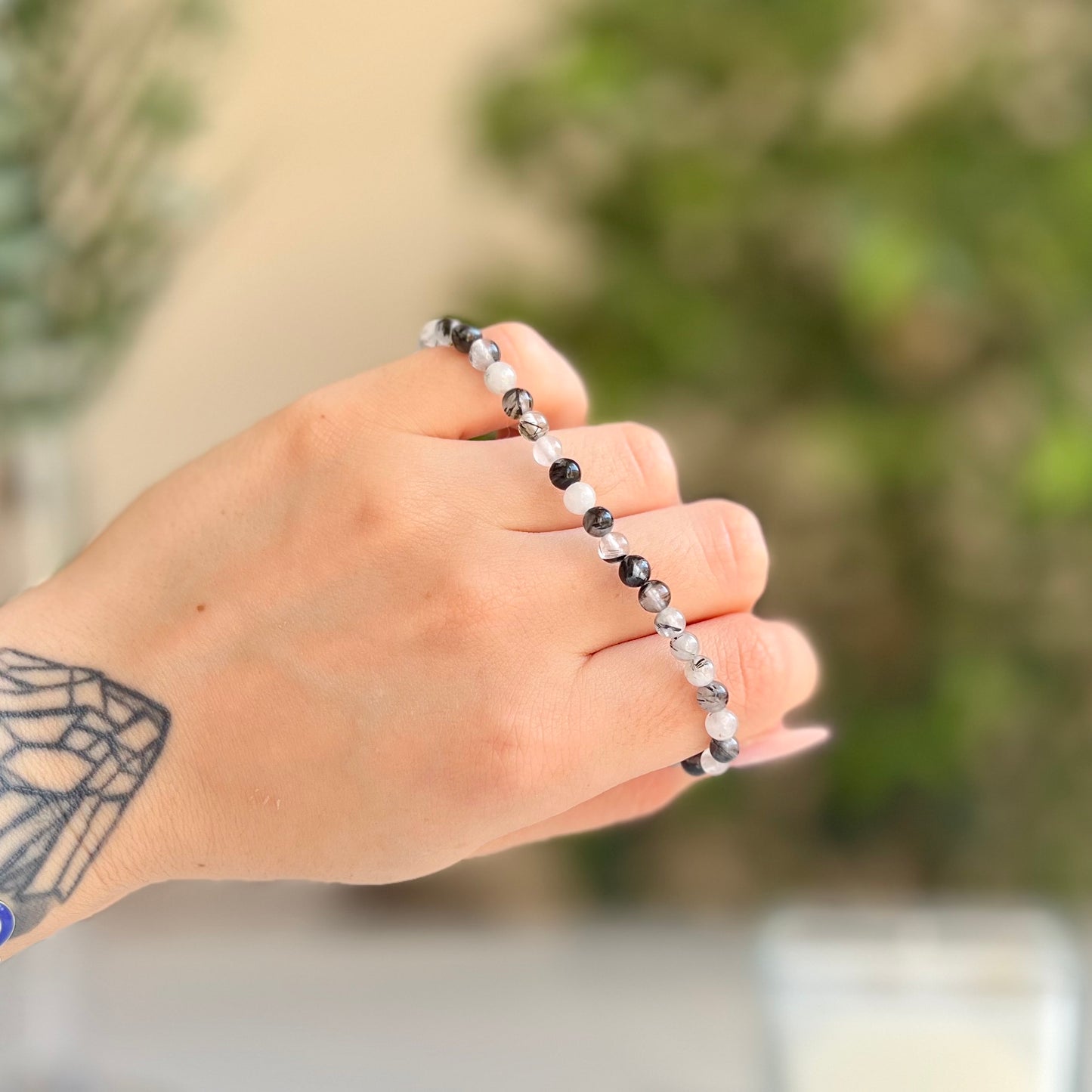 Pulsera Cuarzo Turmalinado