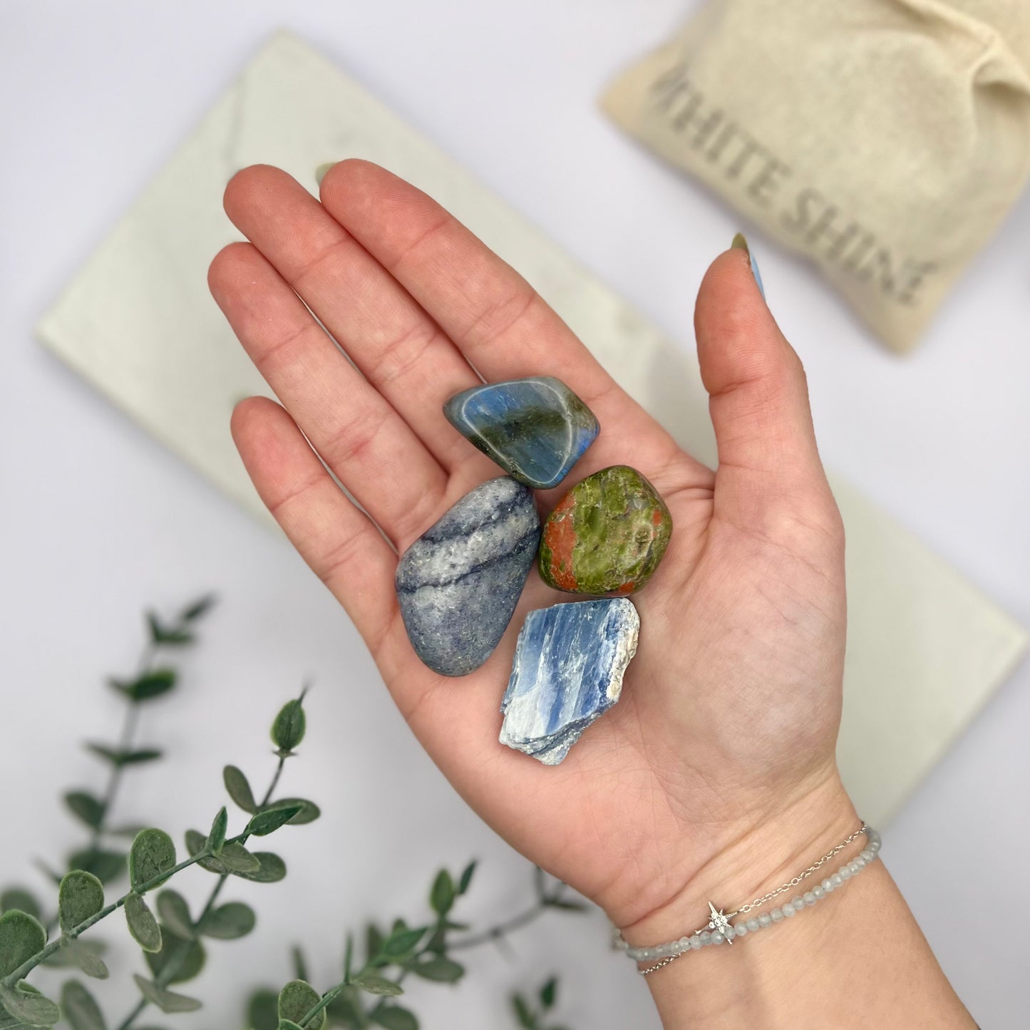 Kit de Minerales | Conexión espiritual - White Shine