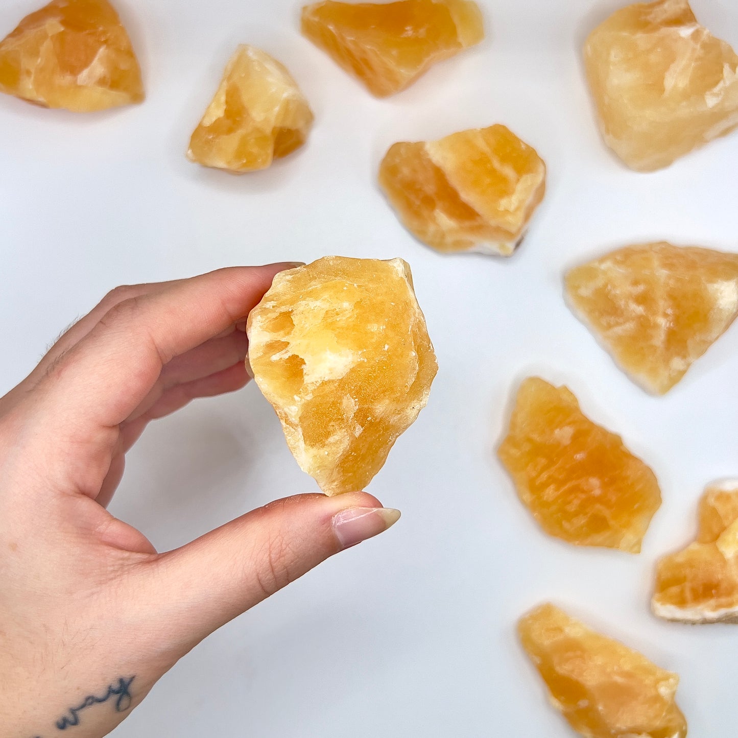 Calcita Amarilla masivo