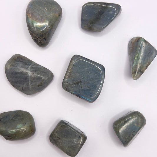 Labradorita rodado - White Shine