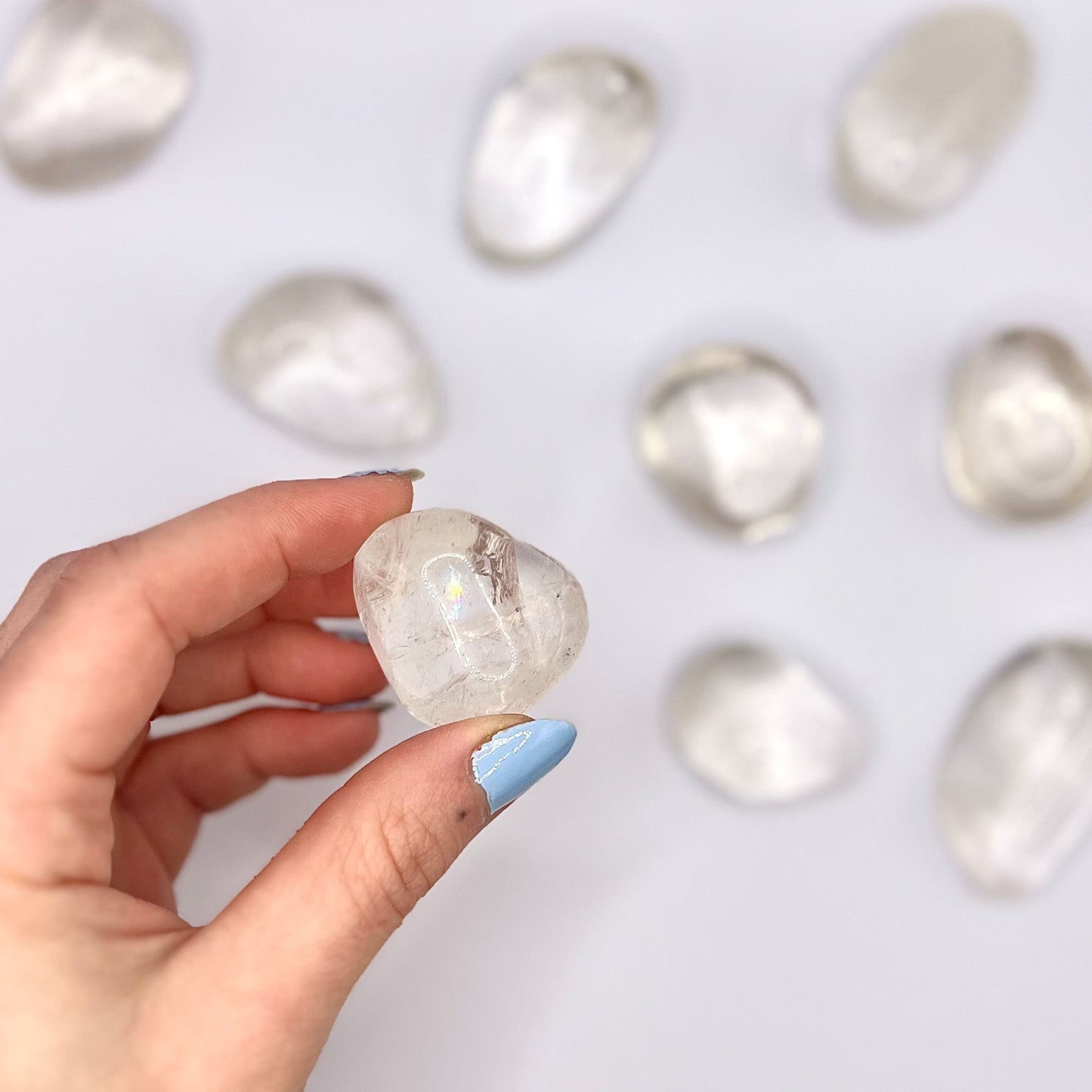 Cuarzo Blanco rodado - White Shine