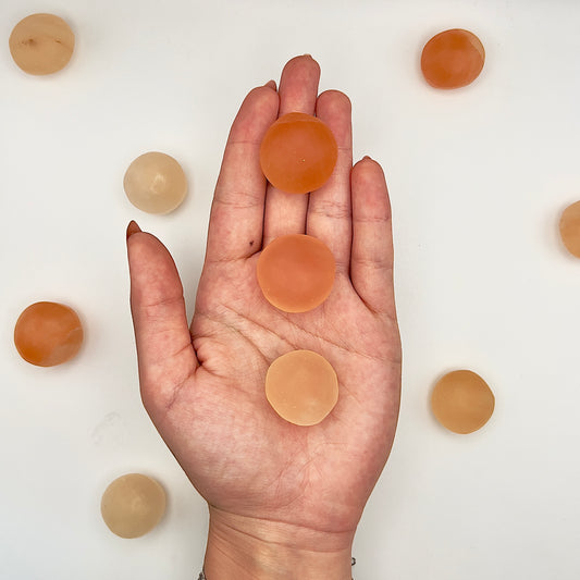 Selenita Naranja rodado