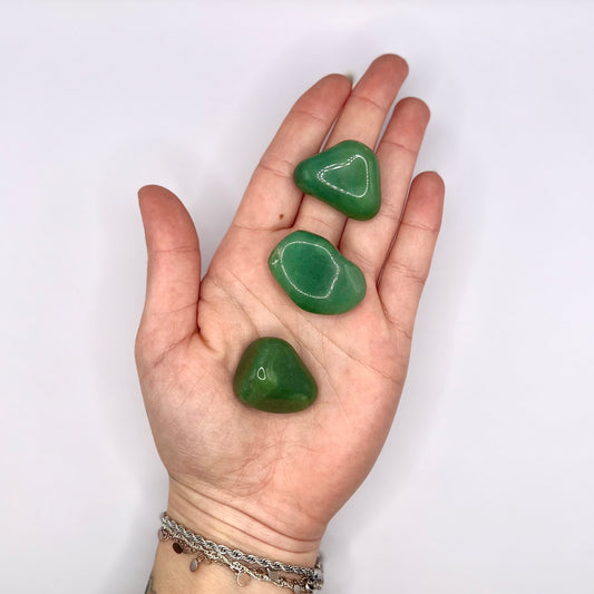 Cuarzo Verde rodado - White Shine