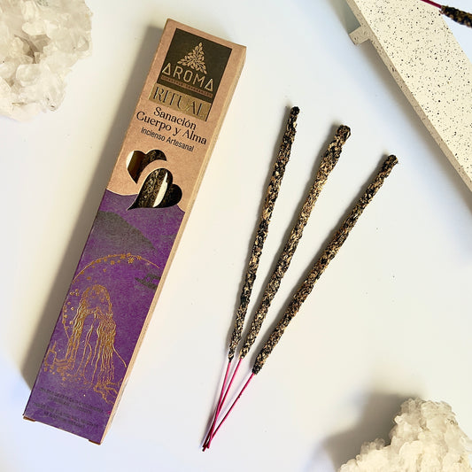 Incienso Ritual Sanación Cuerpo y Alma - Aroma