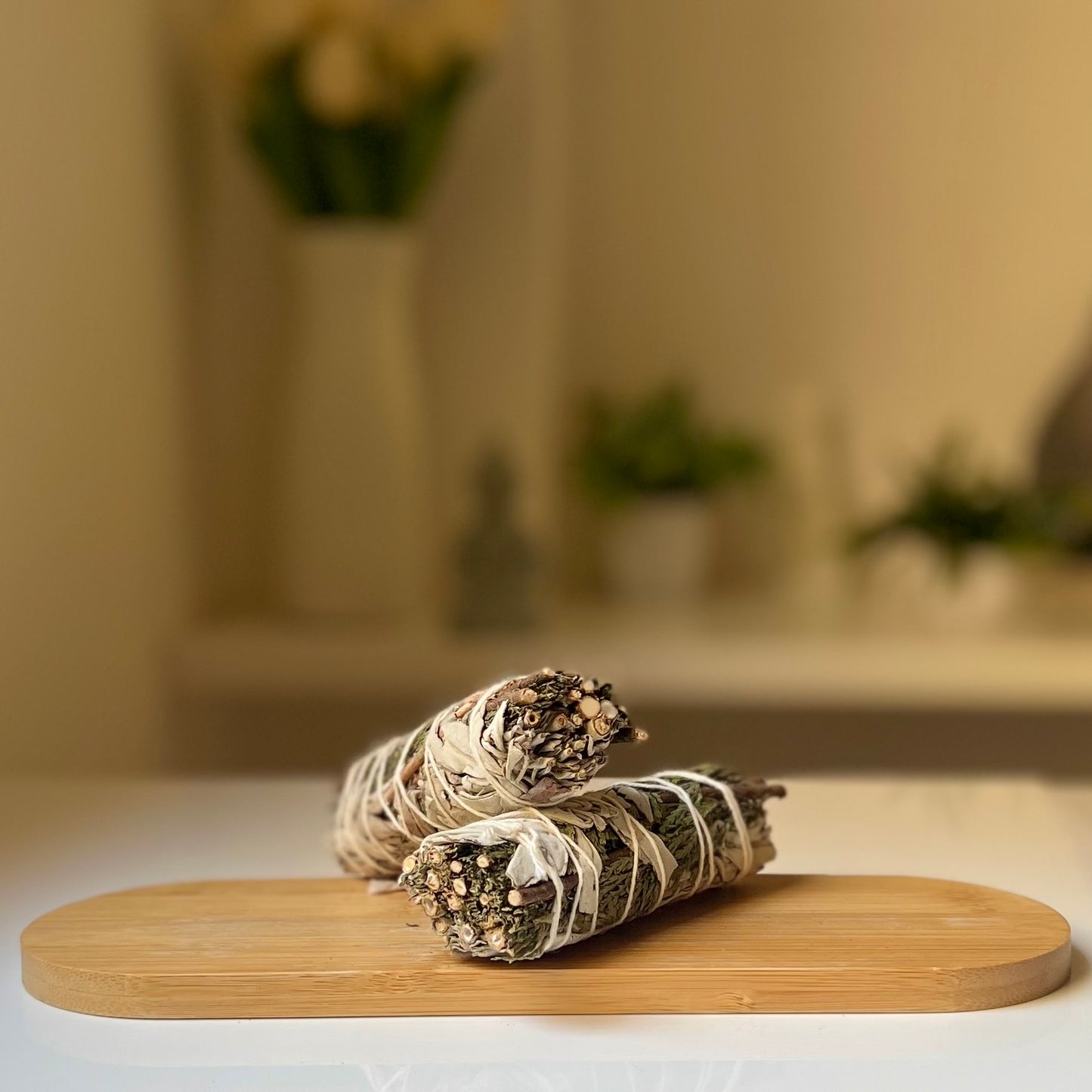 Atado de Salvia Blanca y Cedro