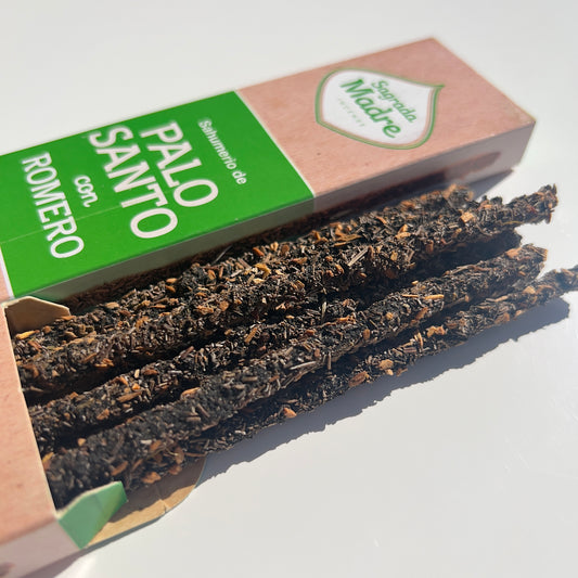 Incienso de Palo Santo con Romero - Sagrada Madre - White Shine