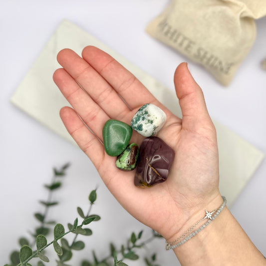 Kit de Minerales | Tauro - White Shine