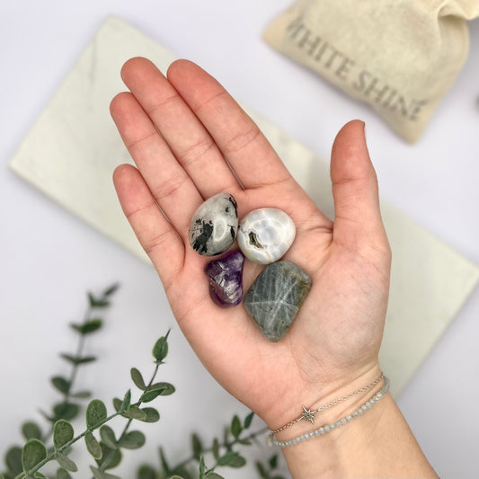 Kit de Minerales | Sagitario - White Shine