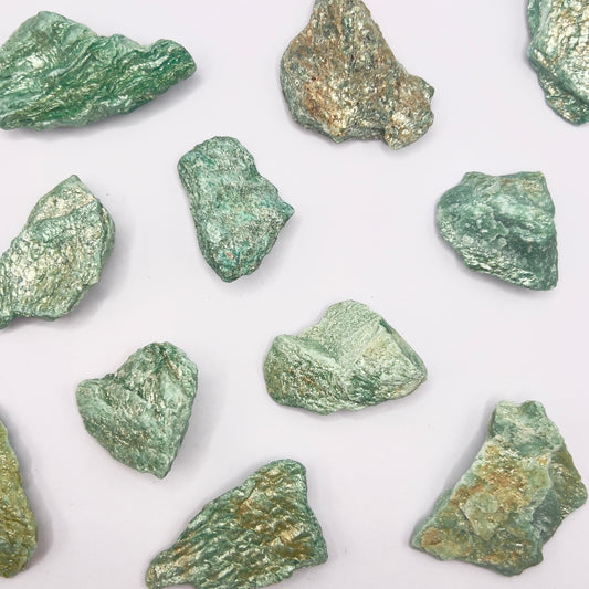 Fucsita masivo - White Shine