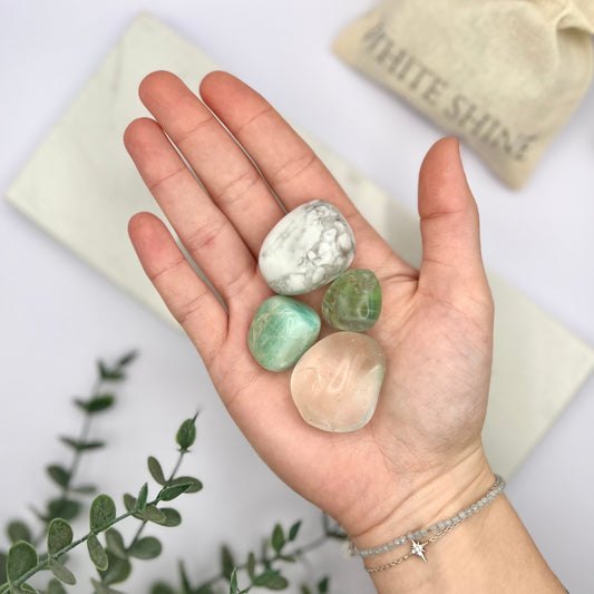 Kit de Minerales | Virgo - White Shine