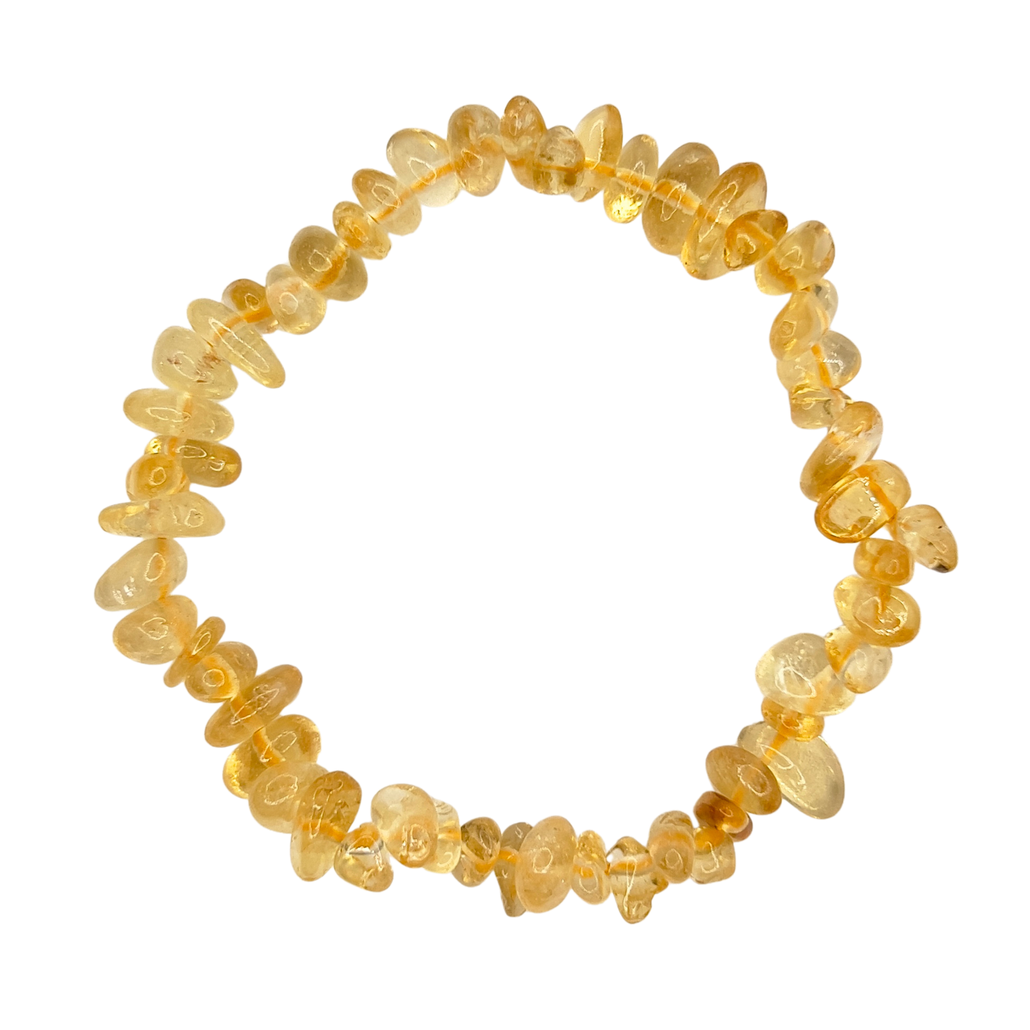 Pulsera chips Citrino