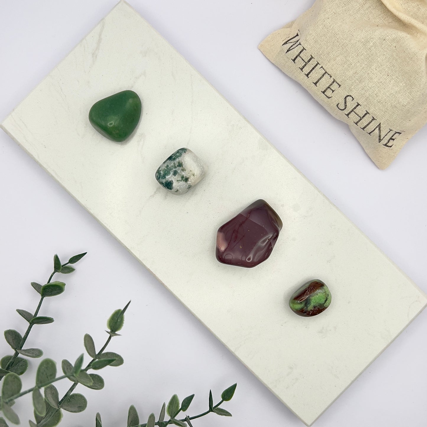 Kit de Minerales | Tauro - White Shine