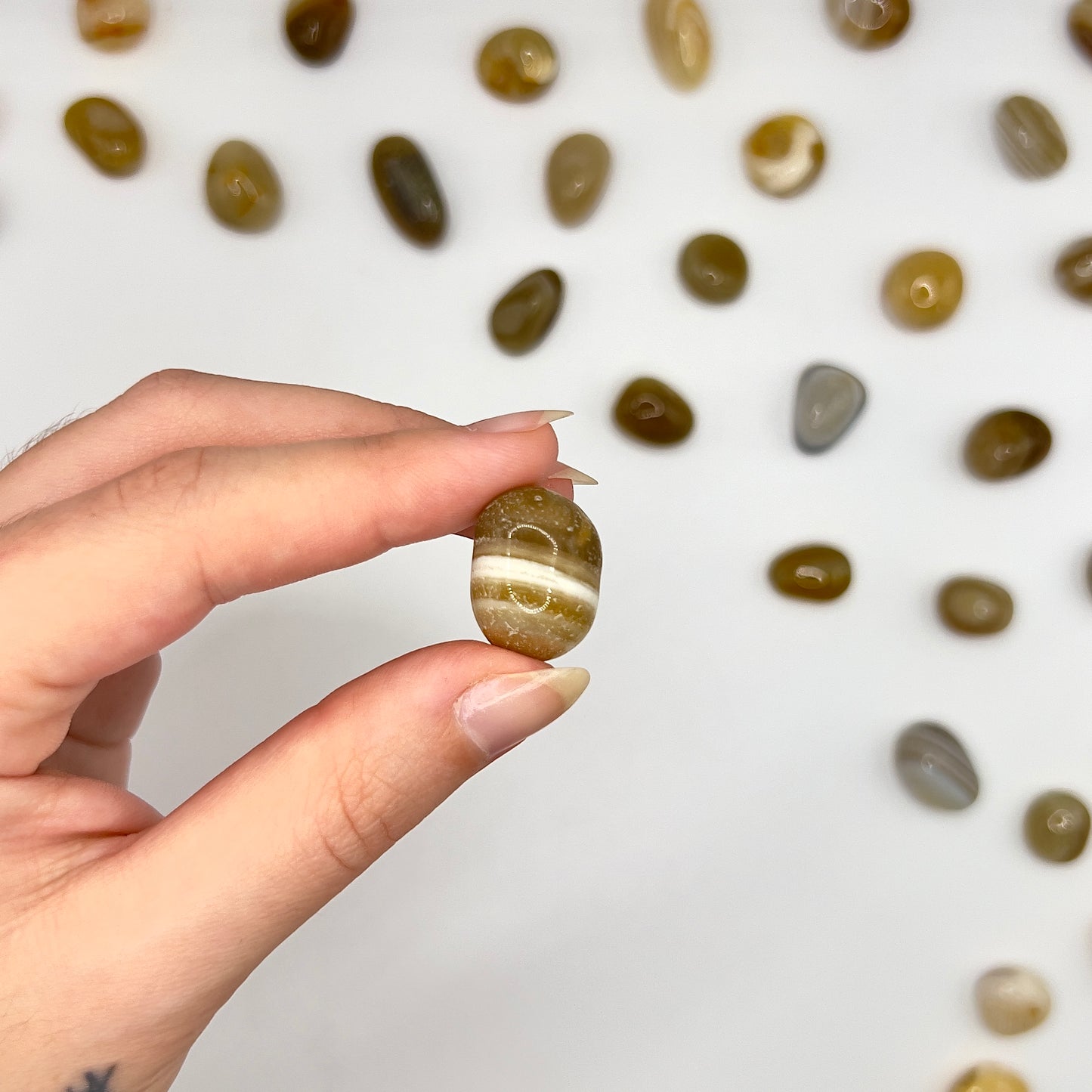 Ágata Veteada rodado