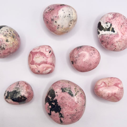 Rodonita rodado - White Shine