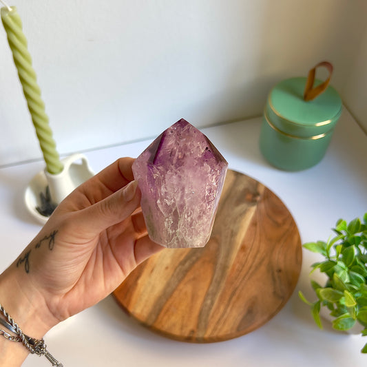 Punta pulida de Amatista | Calidad extra