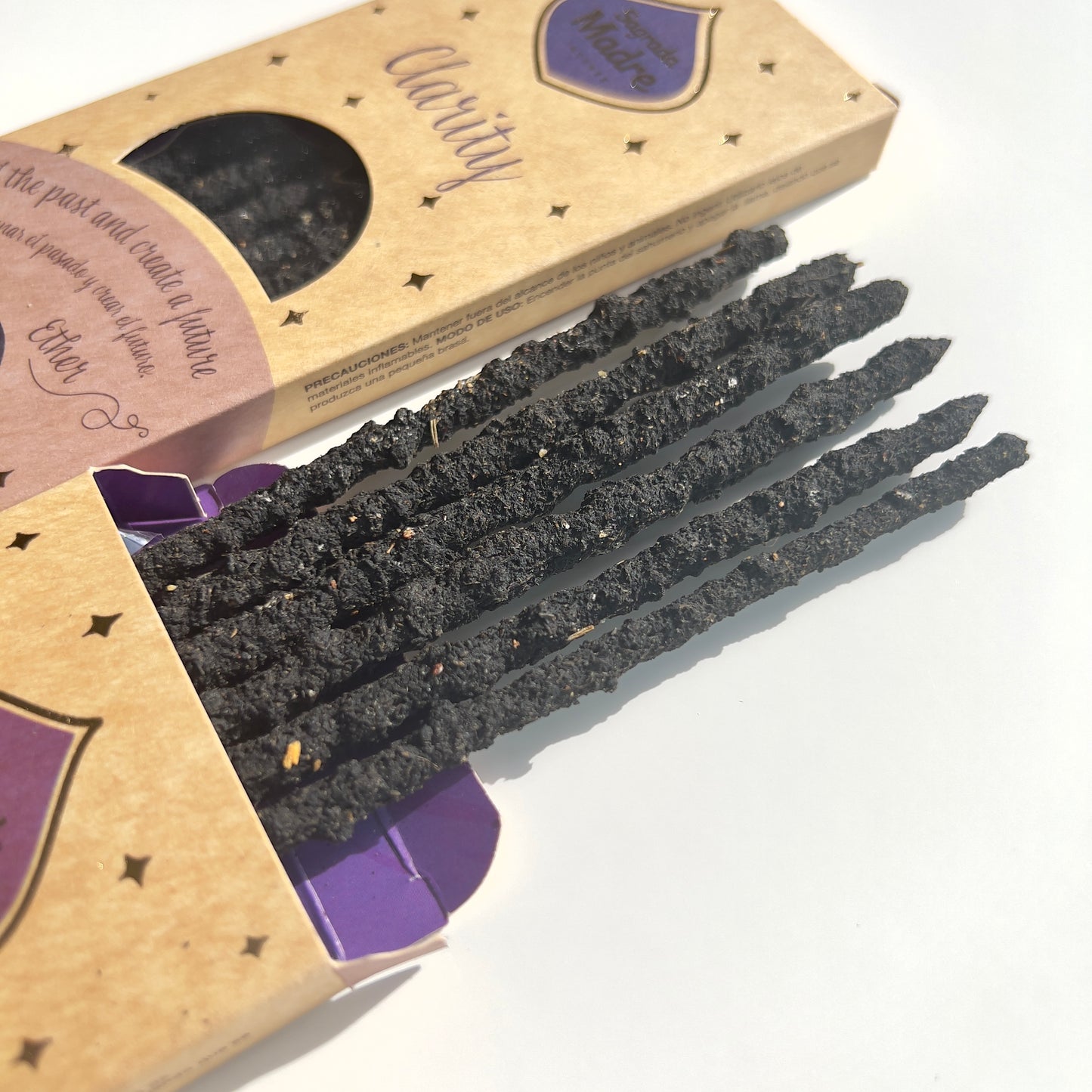 Incienso 5 Elementos Éter | Claridad - Sagrada Madre - White Shine