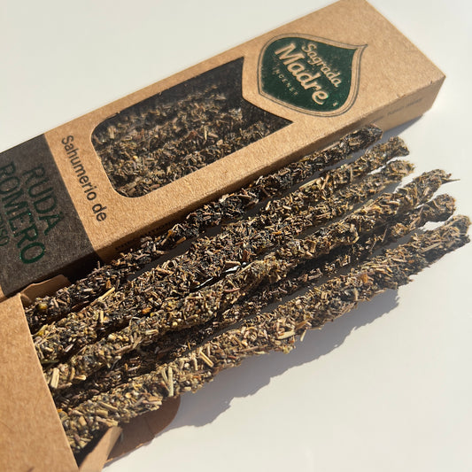 Incienso Ruda, Romero y Olíbano - Sagrada Madre - White Shine