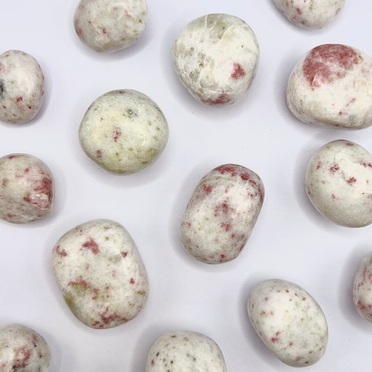 Cinabrita rodado - White Shine