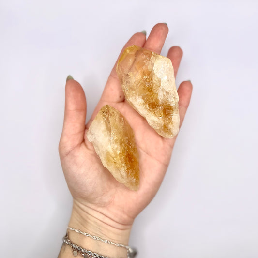 Citrino masivo - White Shine