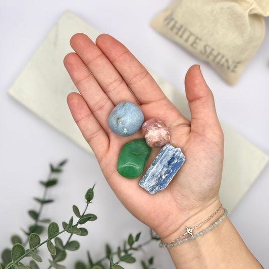 Kit de Minerales | Libra - White Shine