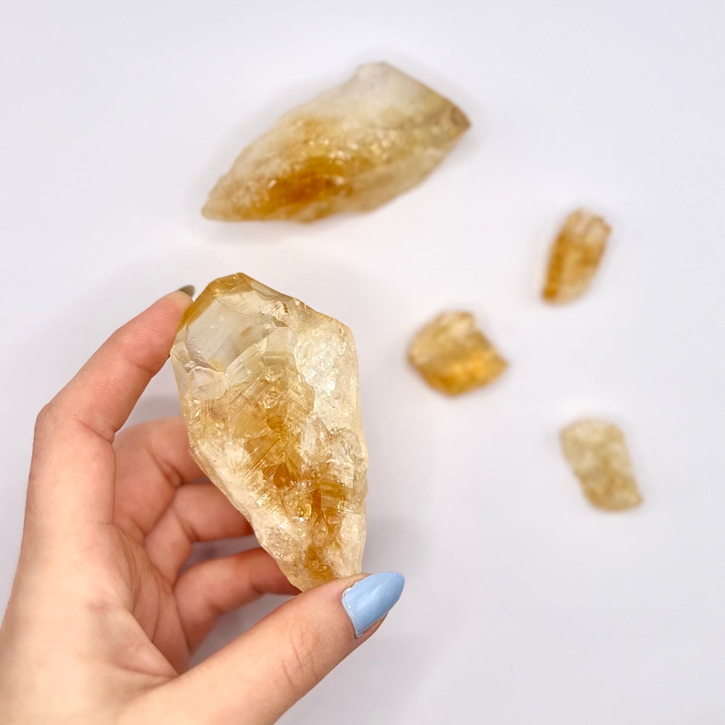 Citrino masivo - White Shine