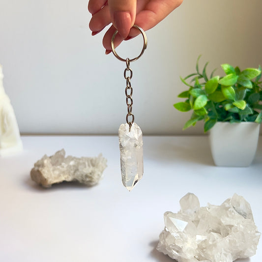 Llavero Punta de Cuarzo
