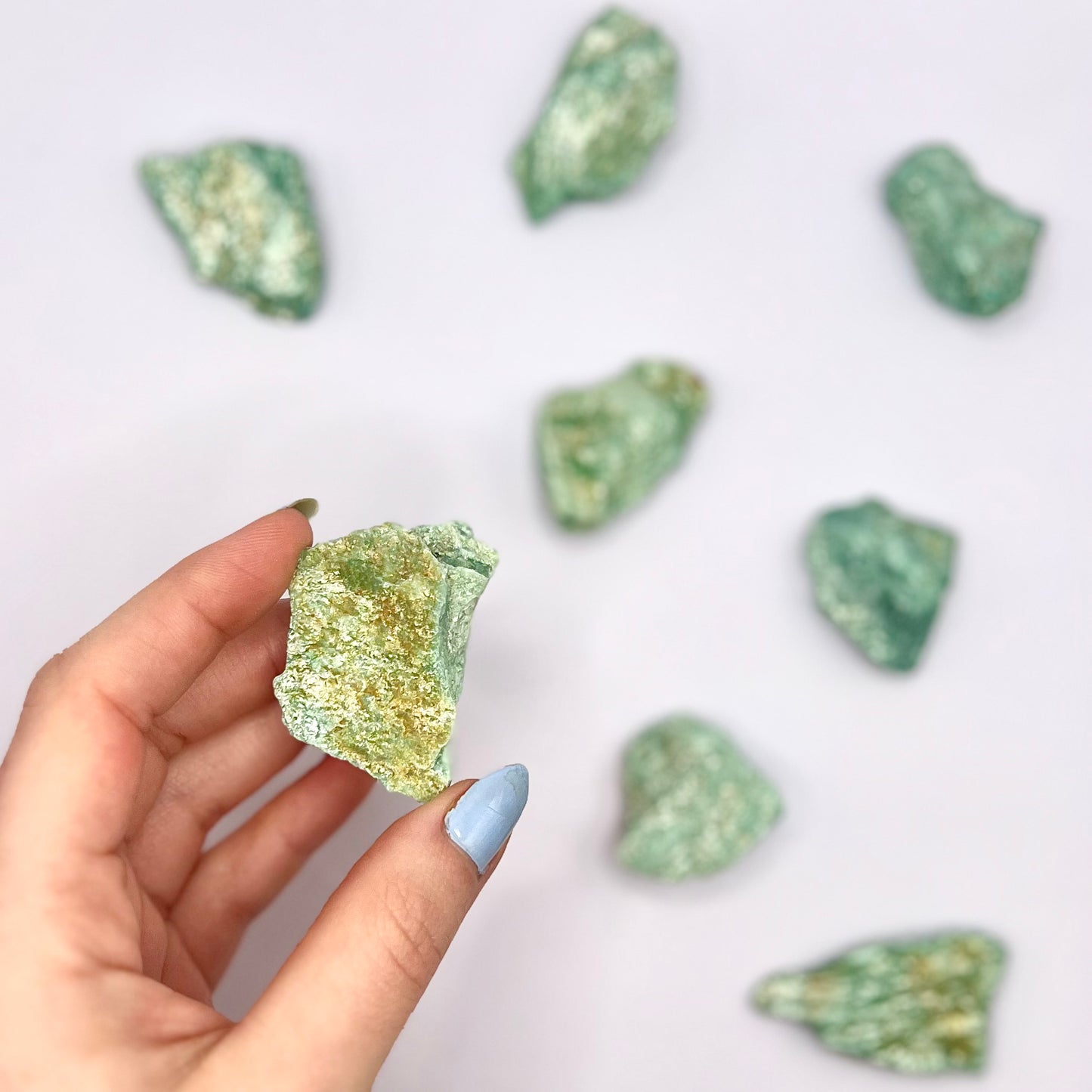 Fucsita masivo - White Shine