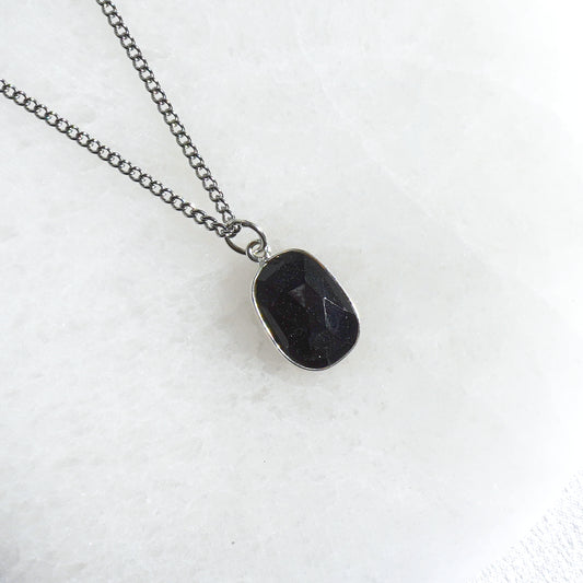 Collar Turmalina facetada