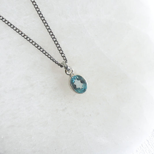 Collar joya de Topacio