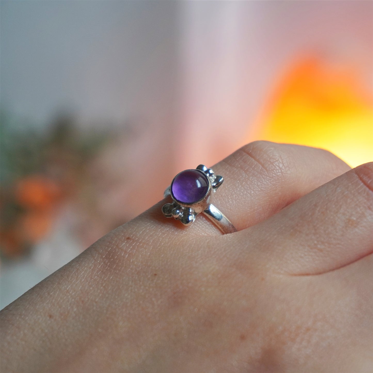 Anillo Amatista | Calma mental y paz