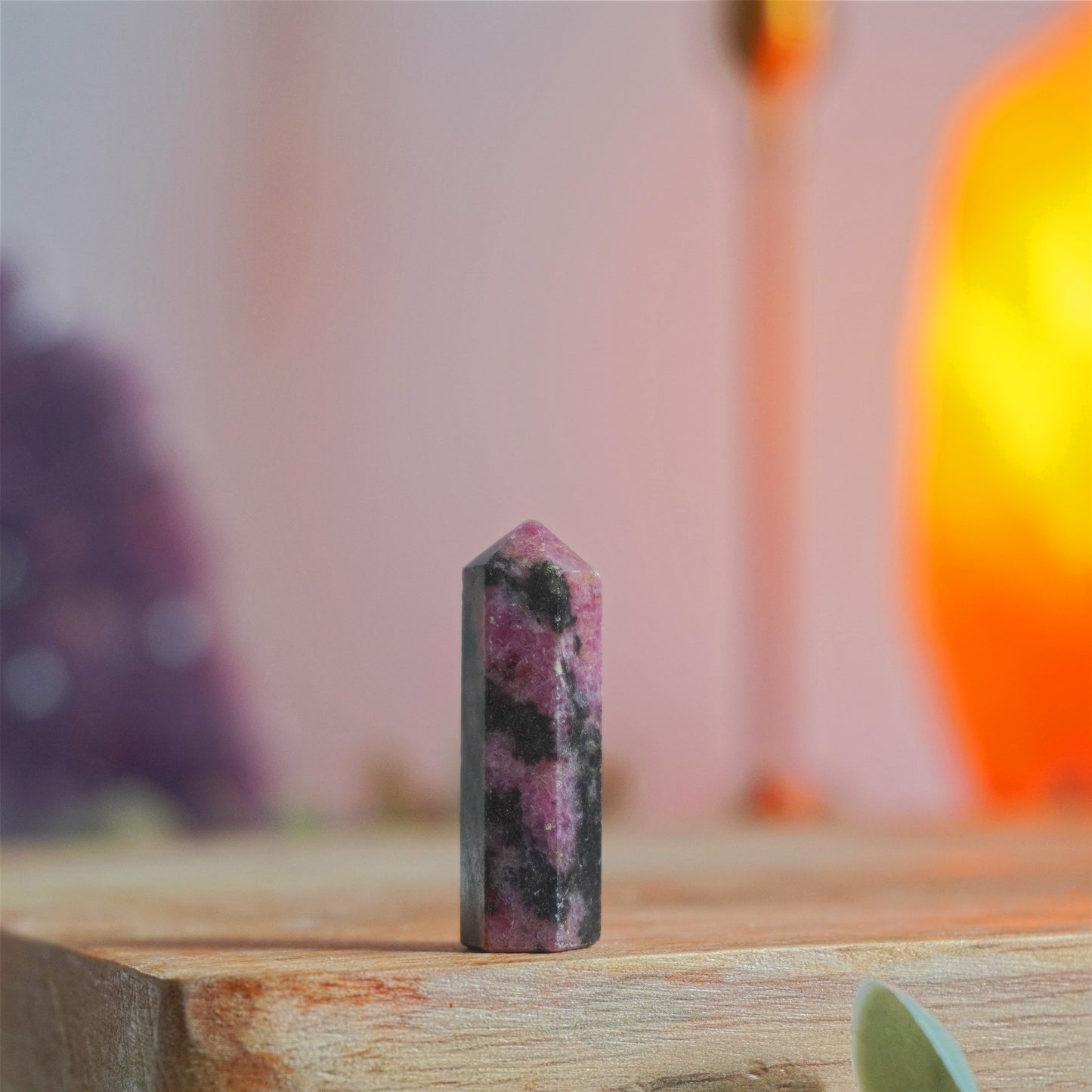 Mini generador de Rodonita | Sanación emocional profunda