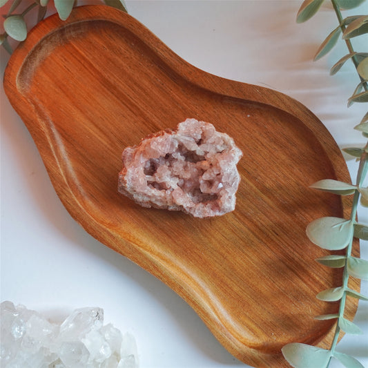 Drusa de Amatista Rosa | Amor propio, calma y equilibrio emocional