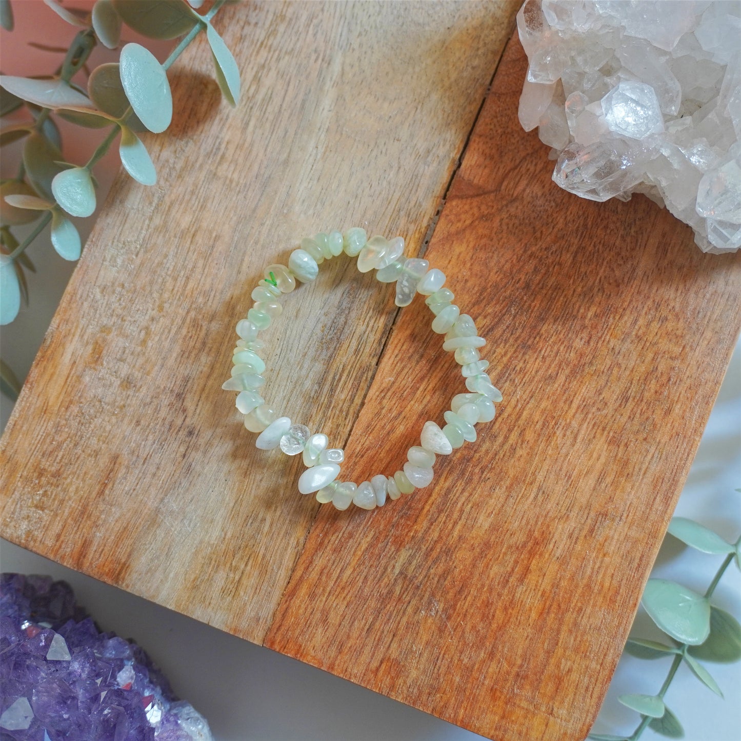 Pulsera Jade | Chips | Buena suerte y prosperidad