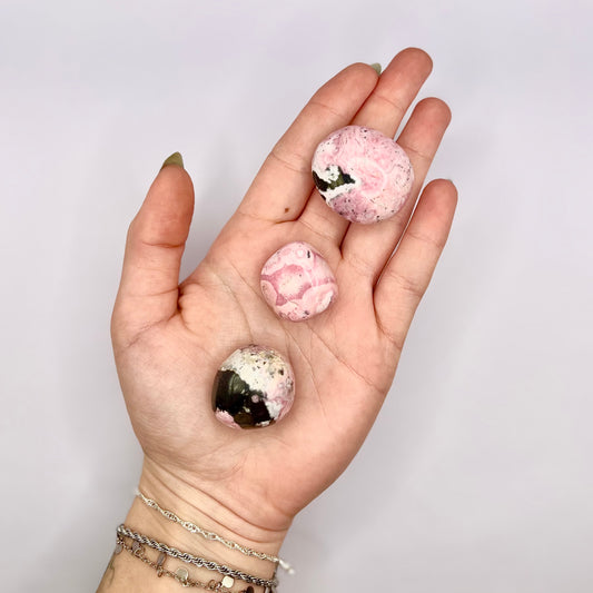 Rodonita rodado - White Shine