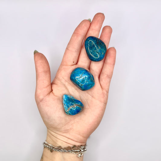 Apatito rodado - White Shine