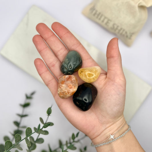 Kit de Minerales | Leo - White Shine