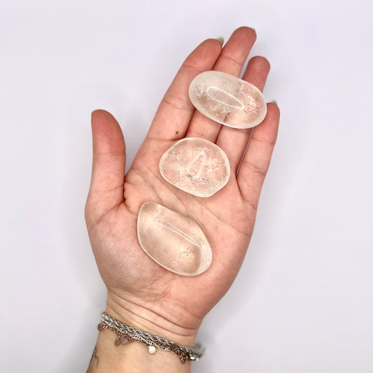 Cuarzo Blanco rodado - White Shine