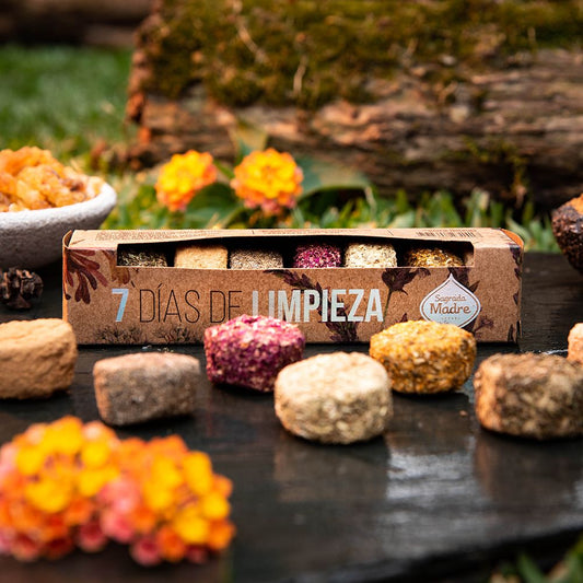 Pastillas Defumación 7 Días de Limpieza - Sagrada Madre - White Shine