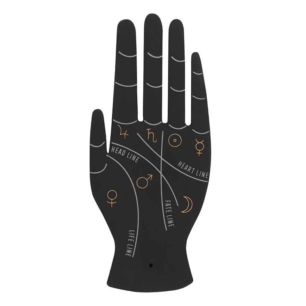 Portaincienso Mano de Quiromancia - White Shine