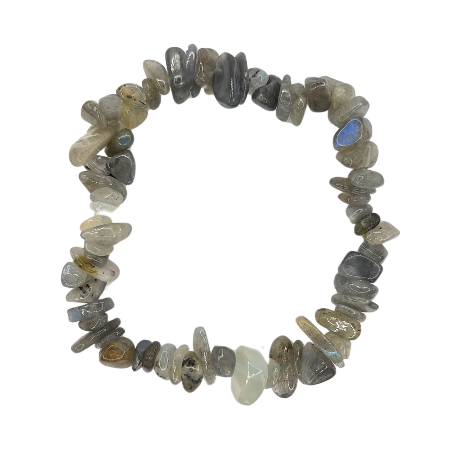 Pulsera chips Labradorita