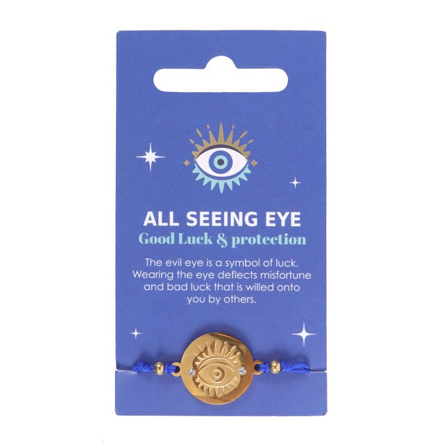 Pulsera 'Ojo que todo lo ve' - White Shine