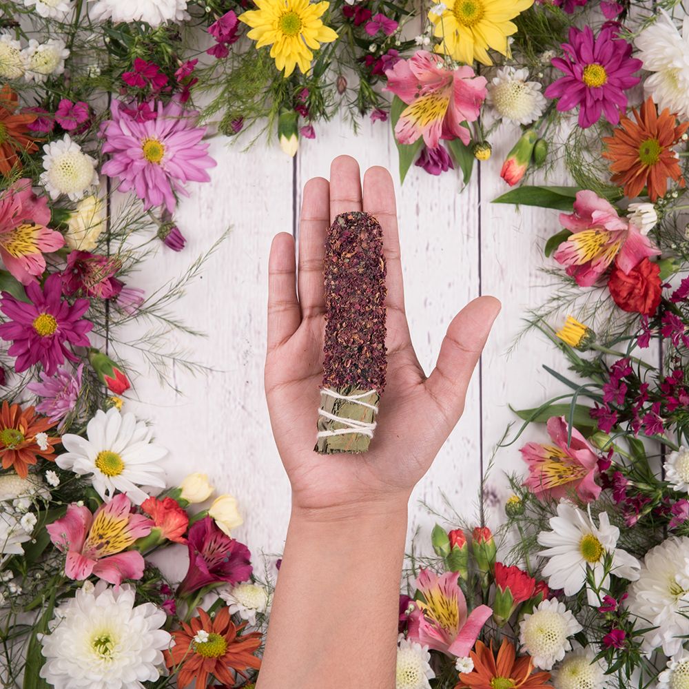 Sahumito Rosas - Amor - Sagrada Madre - White Shine