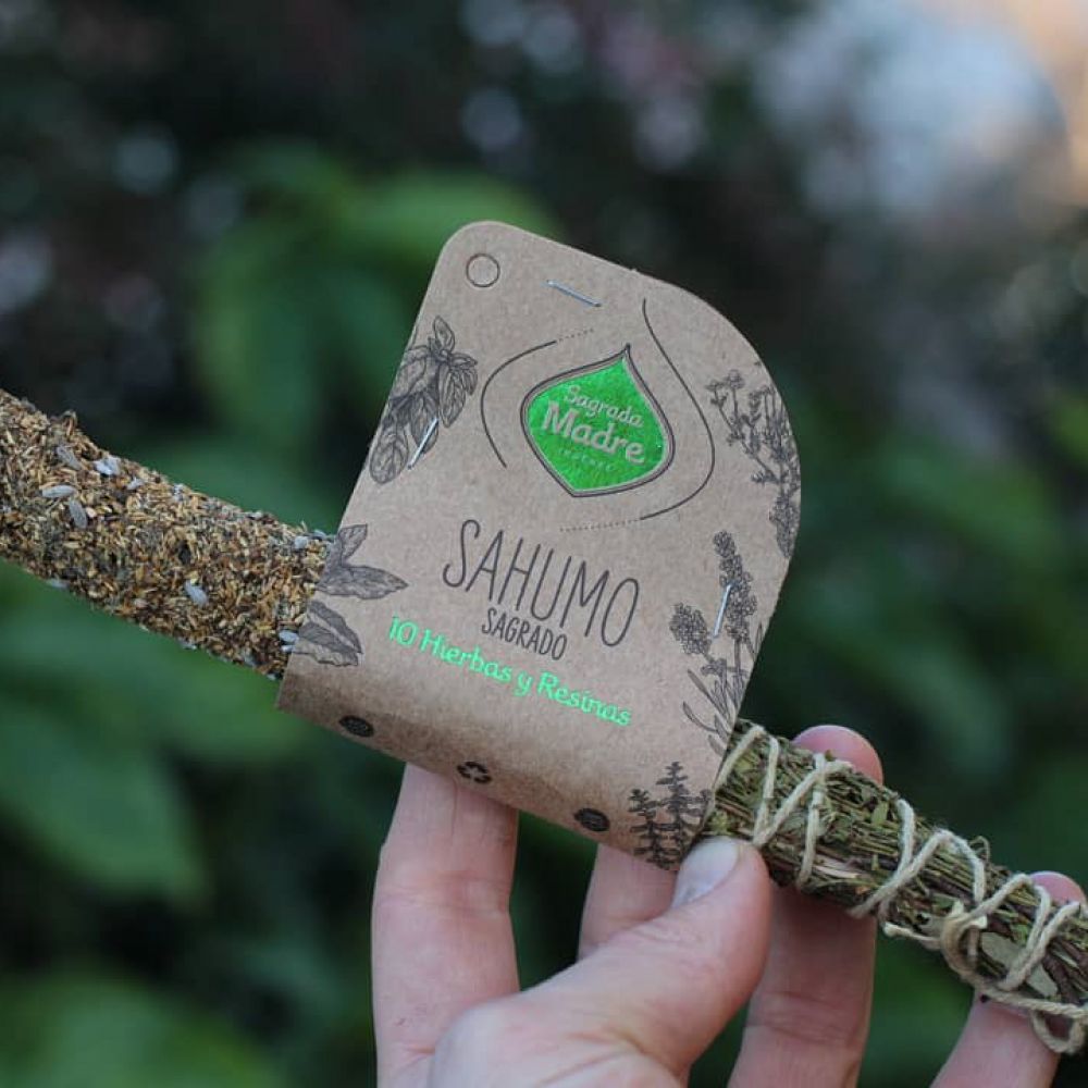 Sahumo de 10 Hierbas y Resinas - Sagrada Madre - White Shine