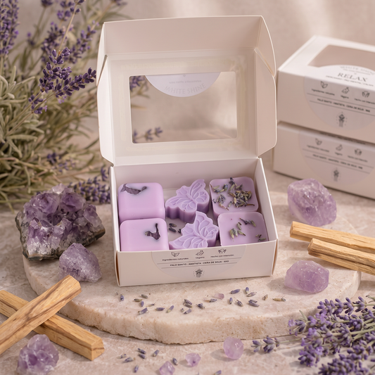 Wax melts Relax Palo Santo y Amatista