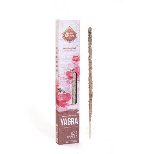 Incienso Yagra con Rosa y Vainilla - Sagrada Madre