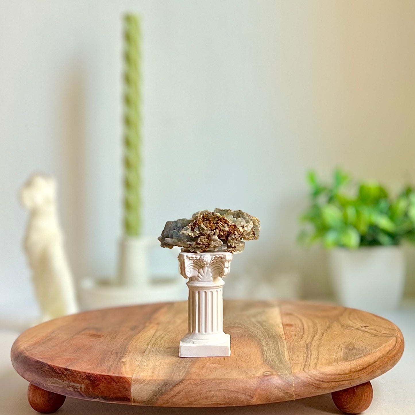 Drusa de Baritina azul de Murcia