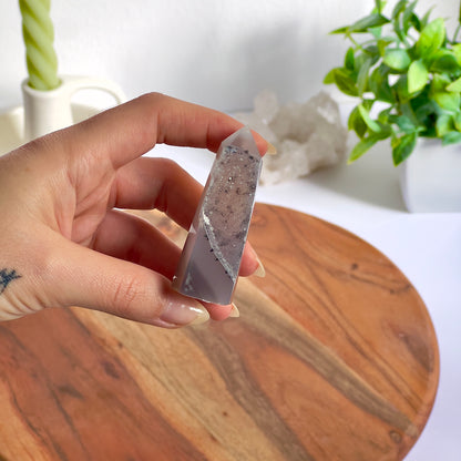 Punta pulida de Ágata