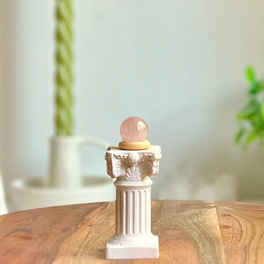 Esfera de Cuarzo Rosa