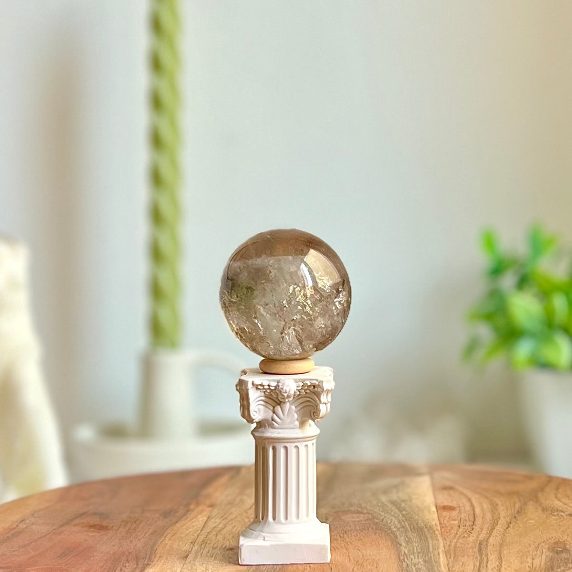 Esfera de Cuarzo Ahumado | Calidad extra